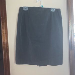 Knee length skirt